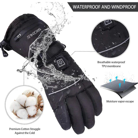 3 Pairs Of Heated Gloves - detail