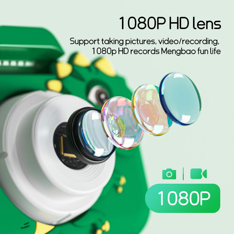 Digital Children'S Camera With 32GB Card - in use