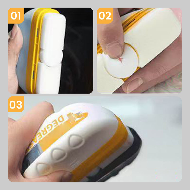 Efficient Car Glass Oil Film Cleaner - alternate angle