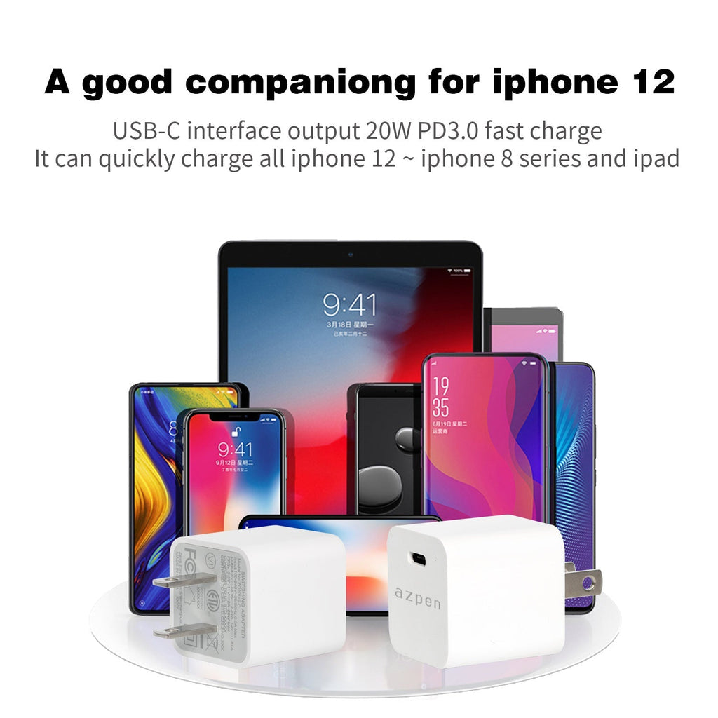 Azpen MagCharger and PD 20Watt Wall Charger Bundle - detail