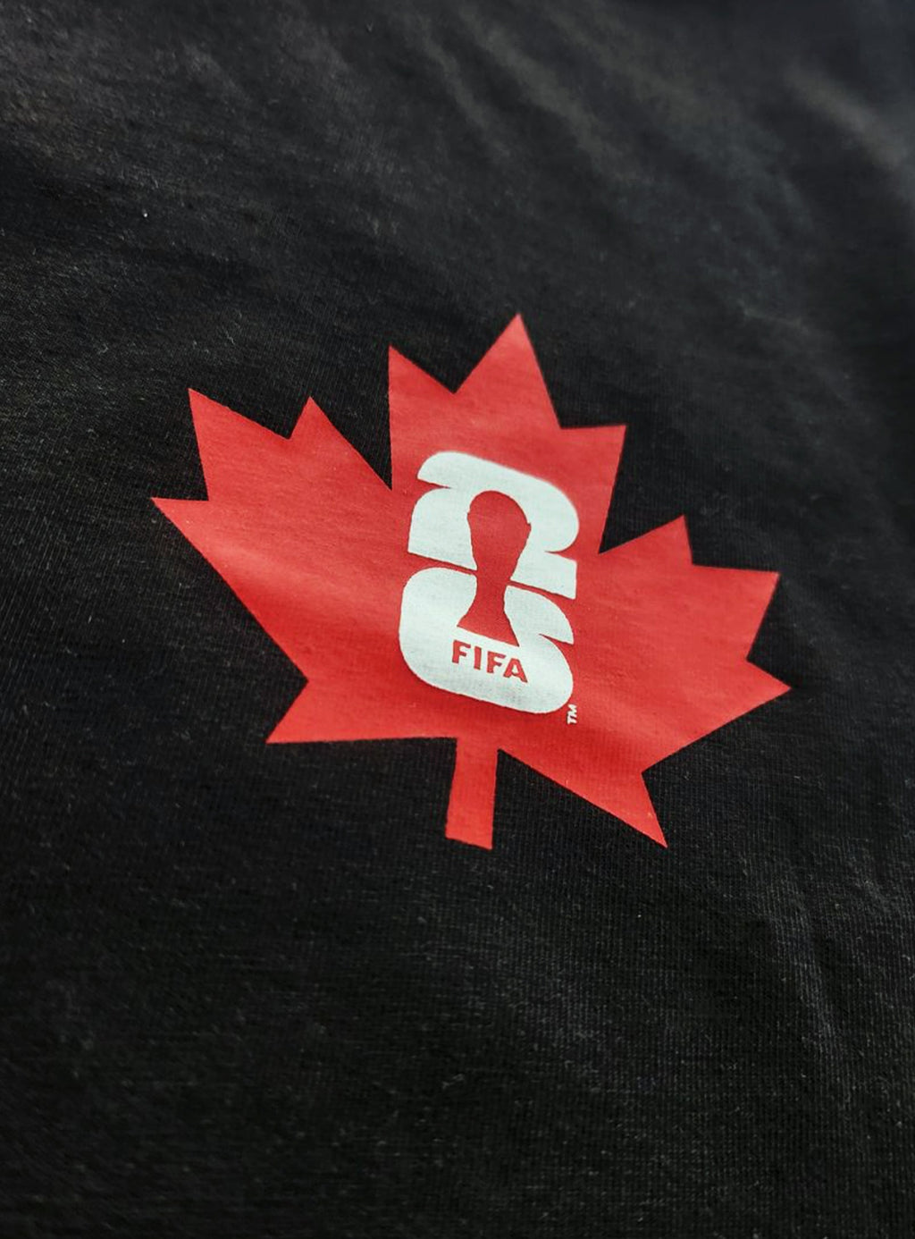 Canada Crop Tee||Canada t-shirt court - detail