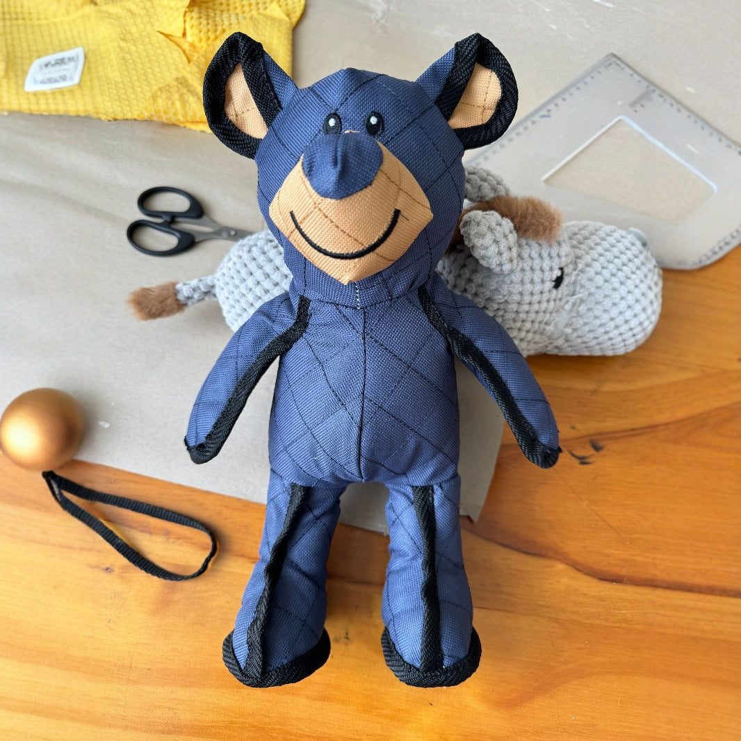 Durable Plush Dog Bear - alternate angle