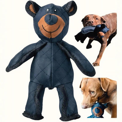 Durable Plush Dog Bear - detail