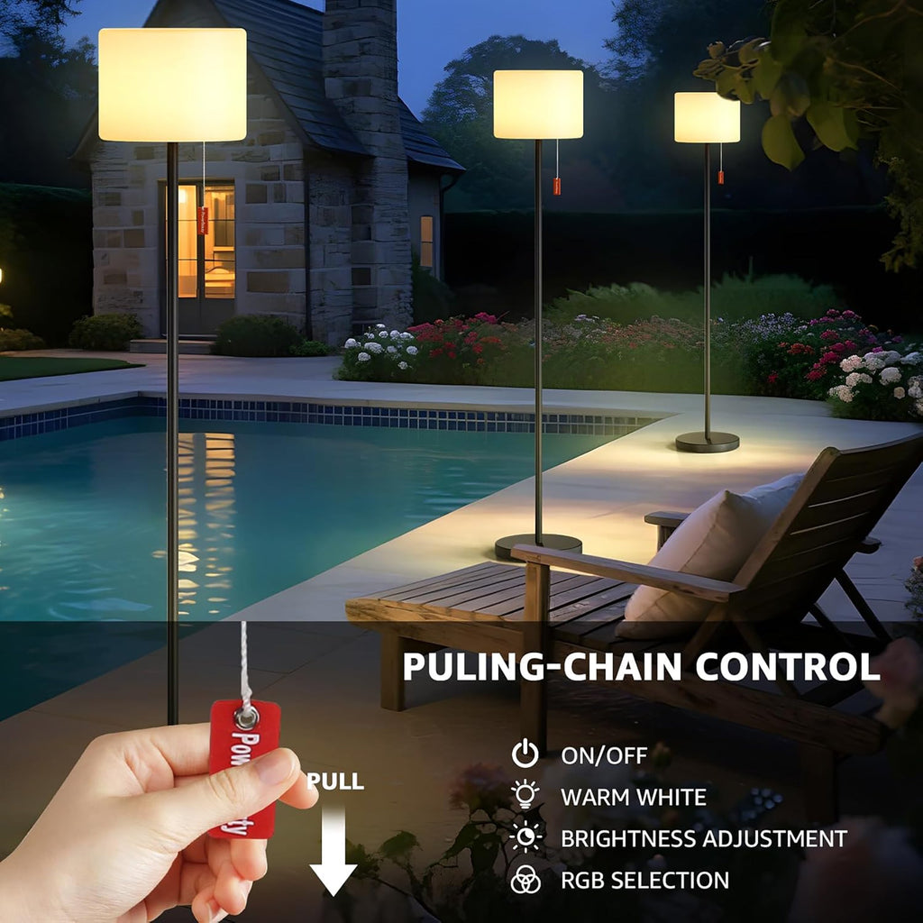 Rechargeable LED Floor Lamp, Rechargeable - in use