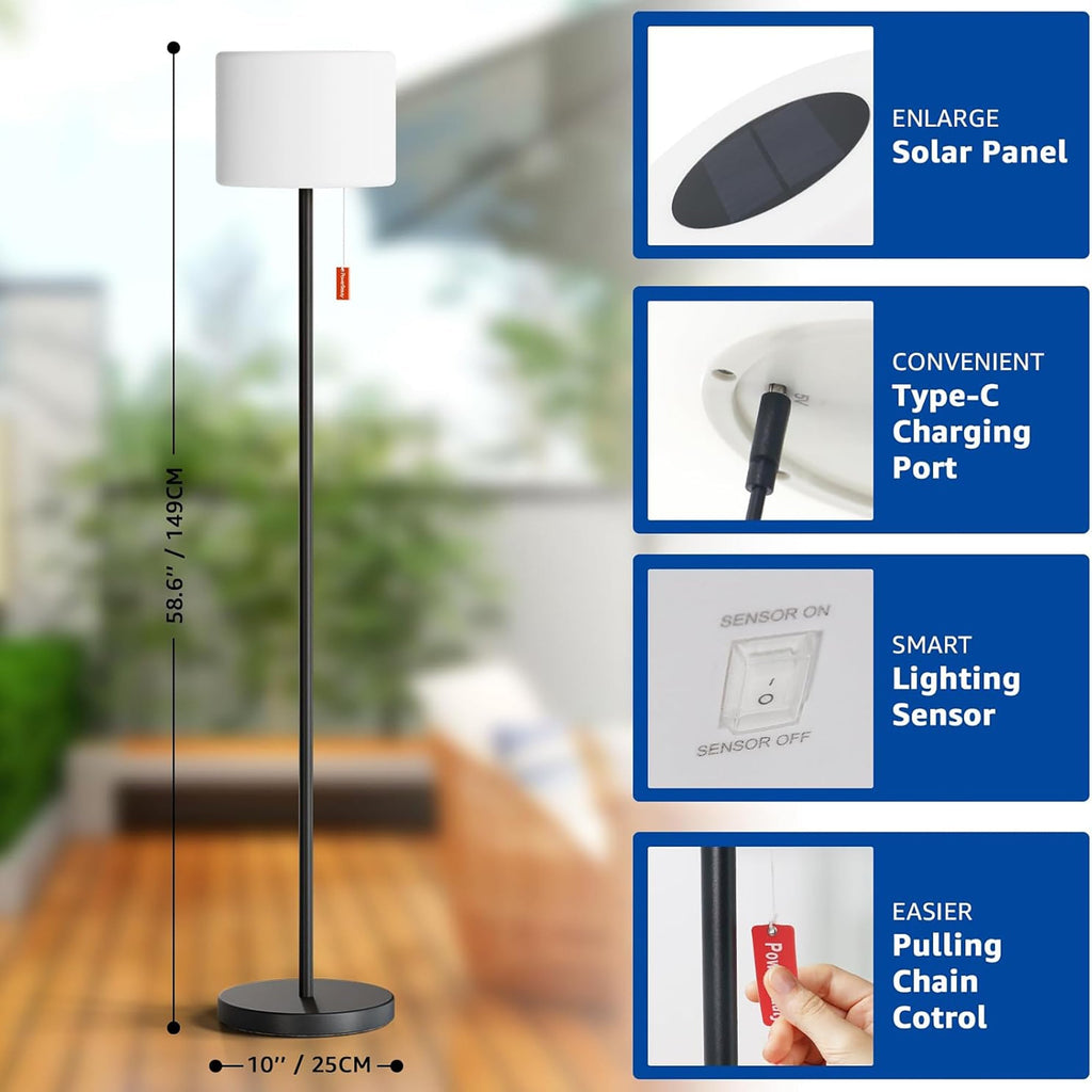 Rechargeable LED Floor Lamp, Rechargeable