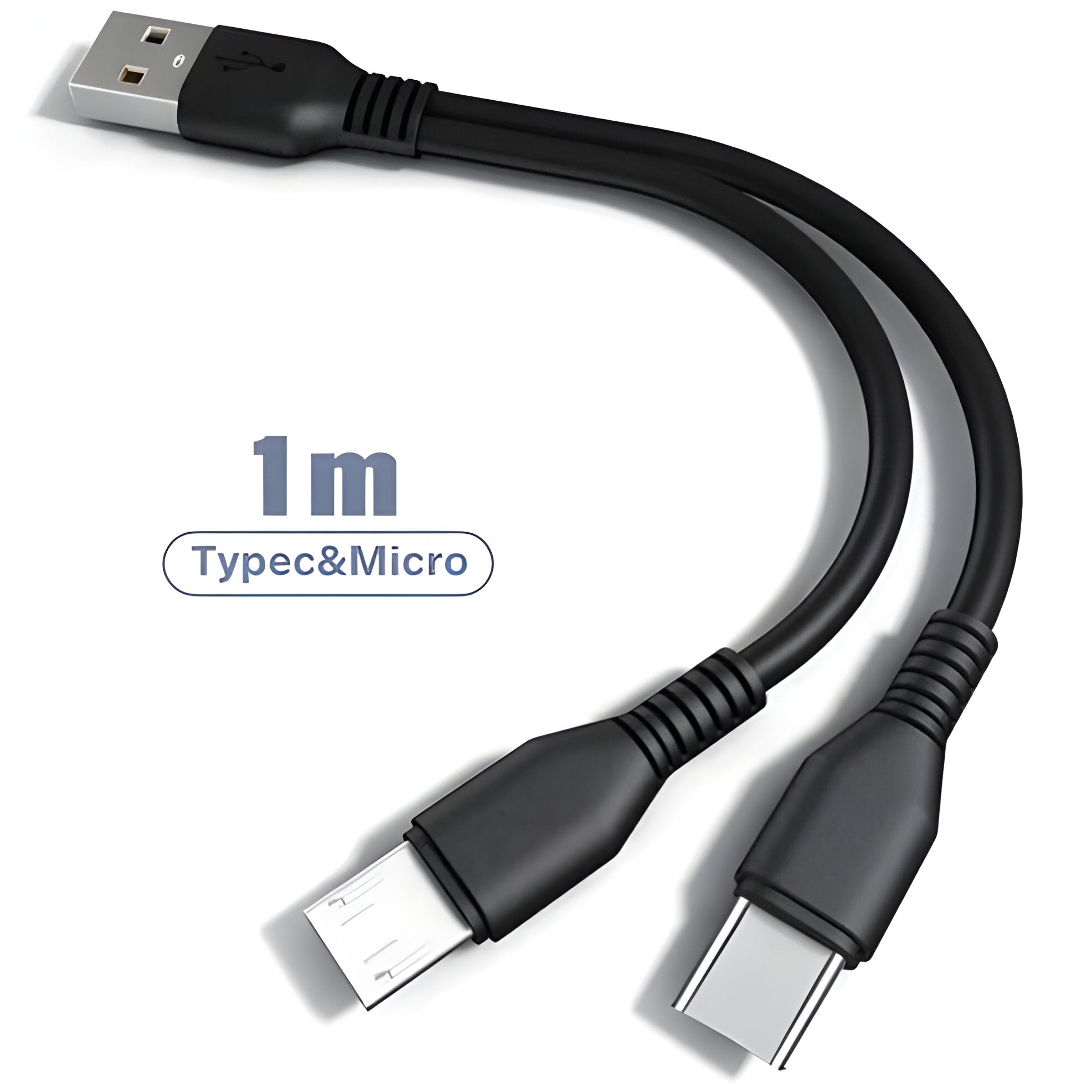 2-in-1 Multi-Port Charging Cable