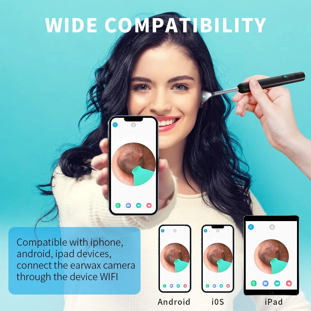 Ear Cleaning Picker With Camera - detail