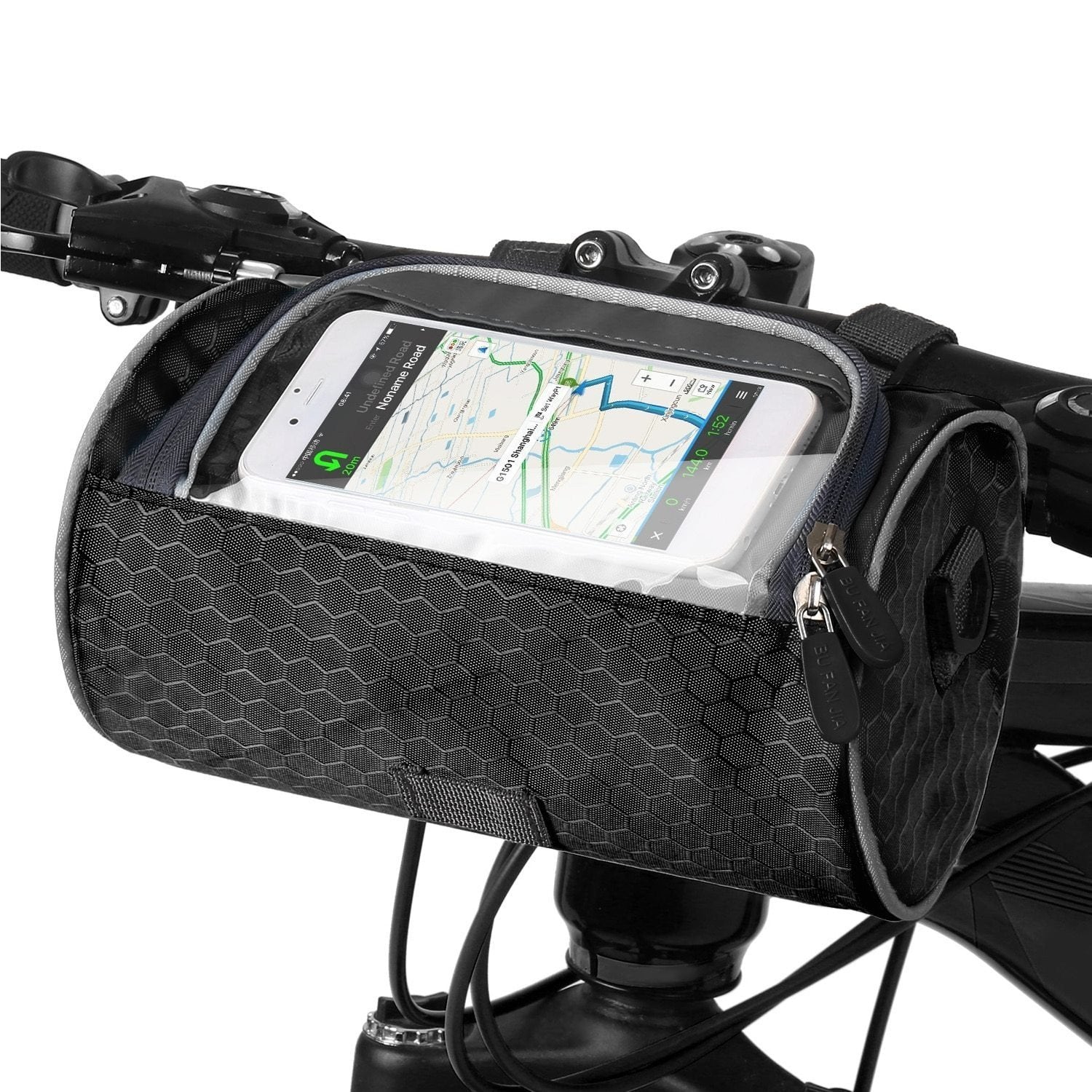 Bicycle Bag With Touchscreen - alternate angle