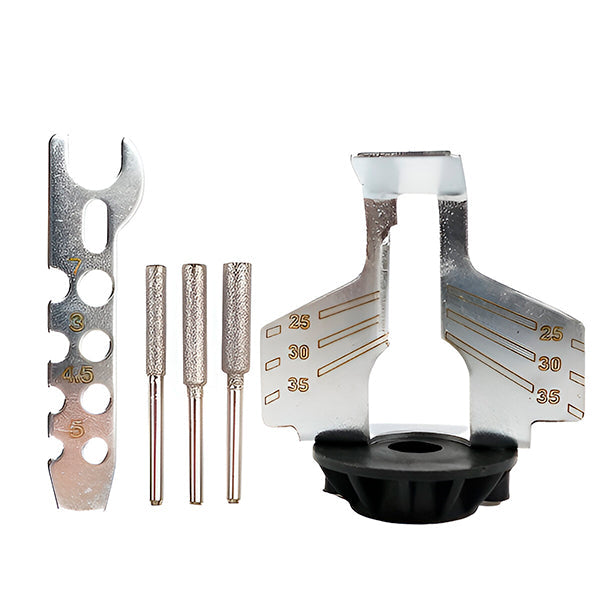 Chainsaw Sharpener with Integrated Sharpener - detail