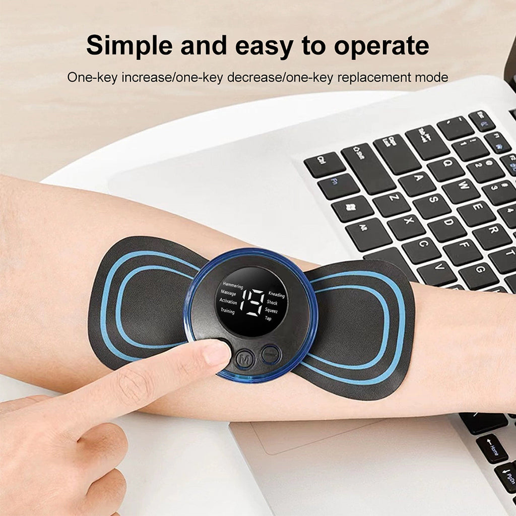 Electric EMS Neck Massager - alternate angle