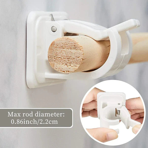 Adjustable Curtain Holders - detail