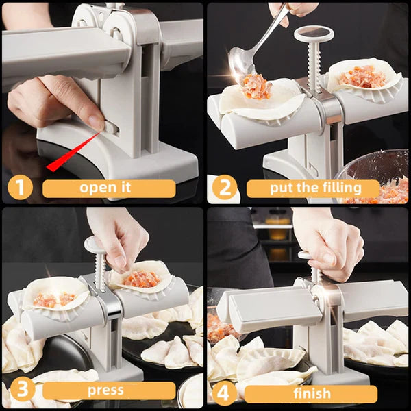 Double head automatic dumpling maker mould - detail