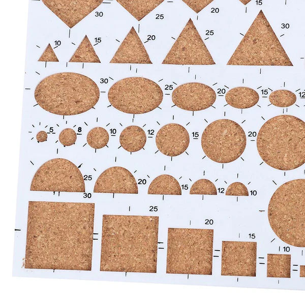 DIY Paper Quilling Template - detail