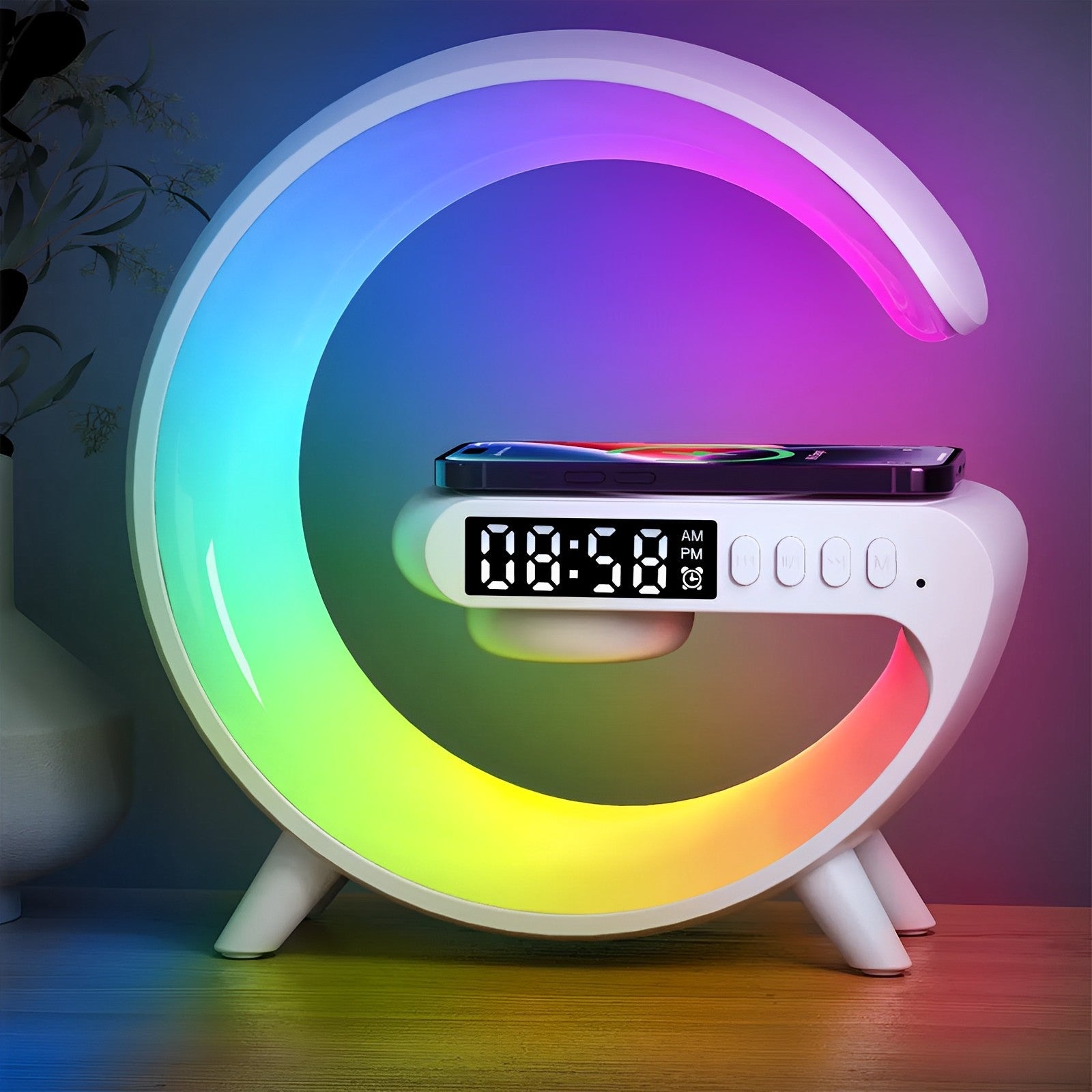 Digital Desk Clock - alternate angle