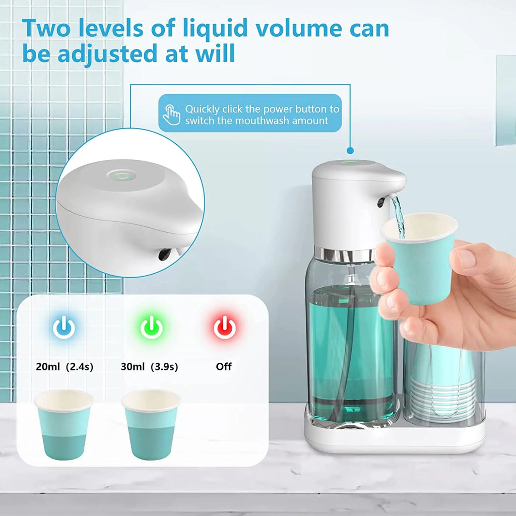 Automatic Mouthwash Dispenser - detail