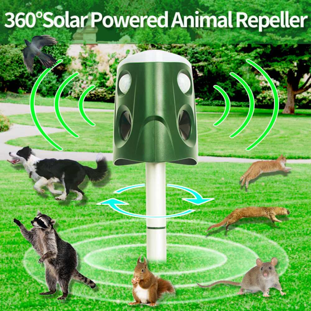 360 degrees Animal Repellent Deterrent