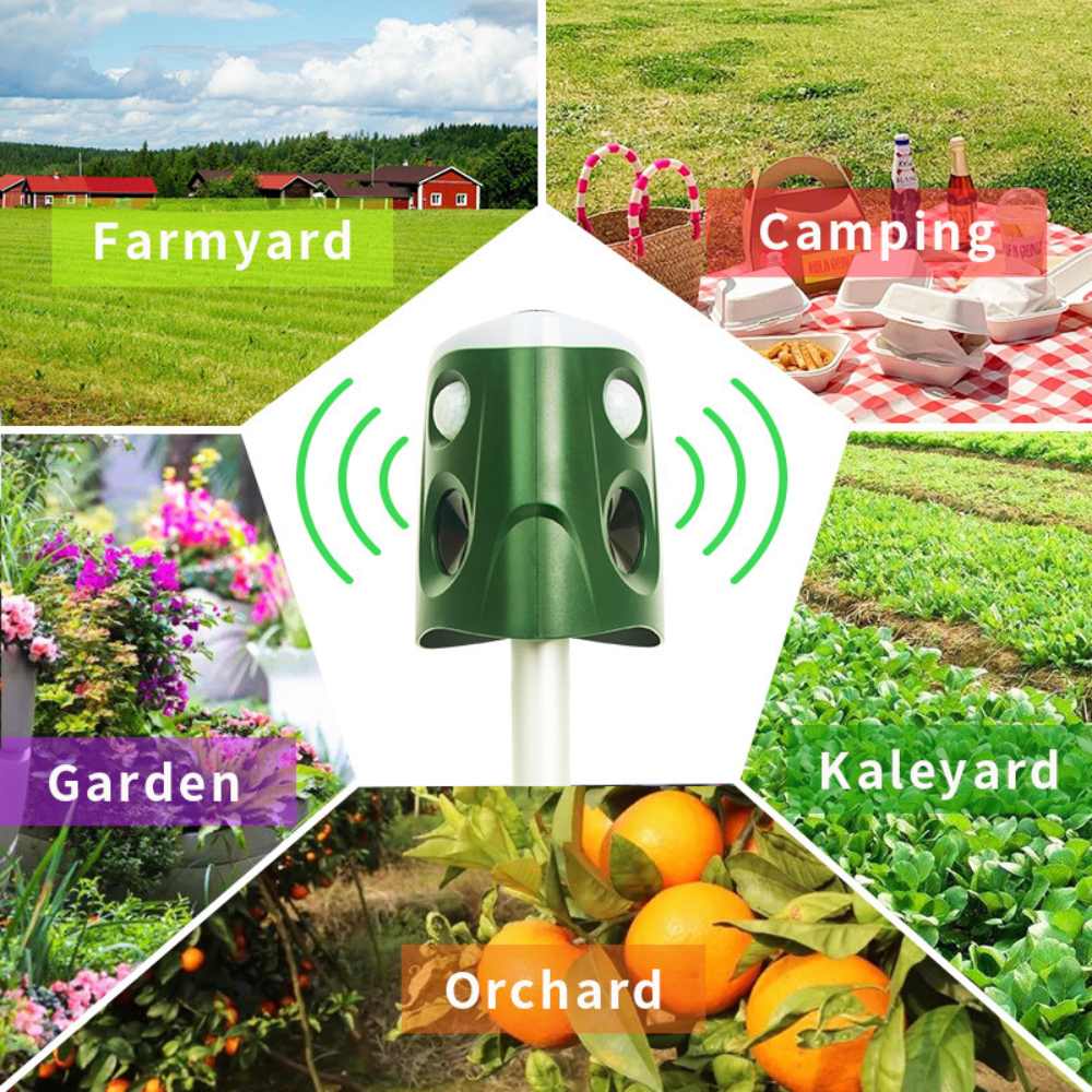 360 degrees Animal Repellent Deterrent