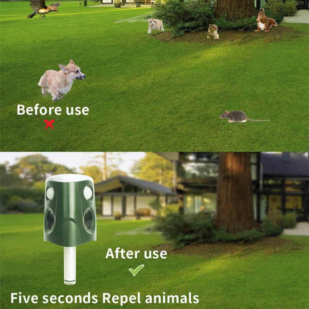 360 degrees Animal Repellent Deterrent - alternate angle