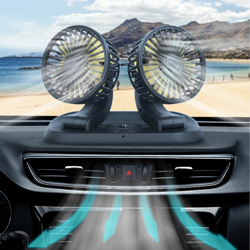 Cooling Fan - Enjoy Fresh Air in Your Car - alternate angle