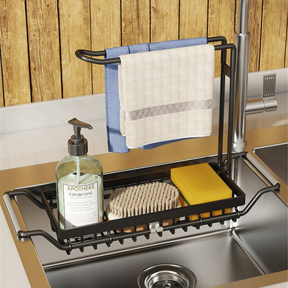 Adjustable Storage Shelf For The Sink - detail