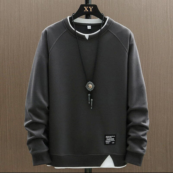 Crew-neck sweatshirt - in use