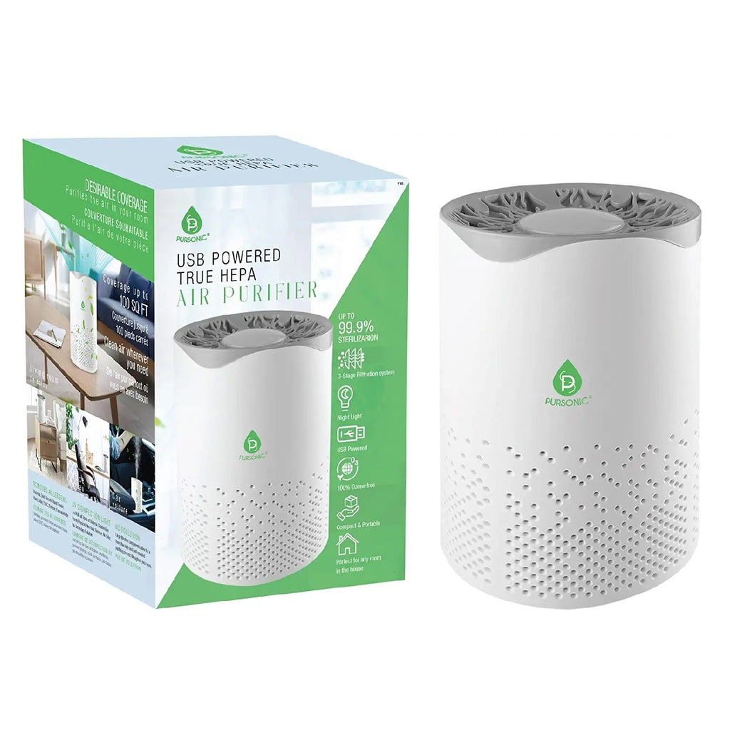 USB Powered True Hepa Air Purifier