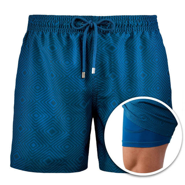 Short de bain doublé