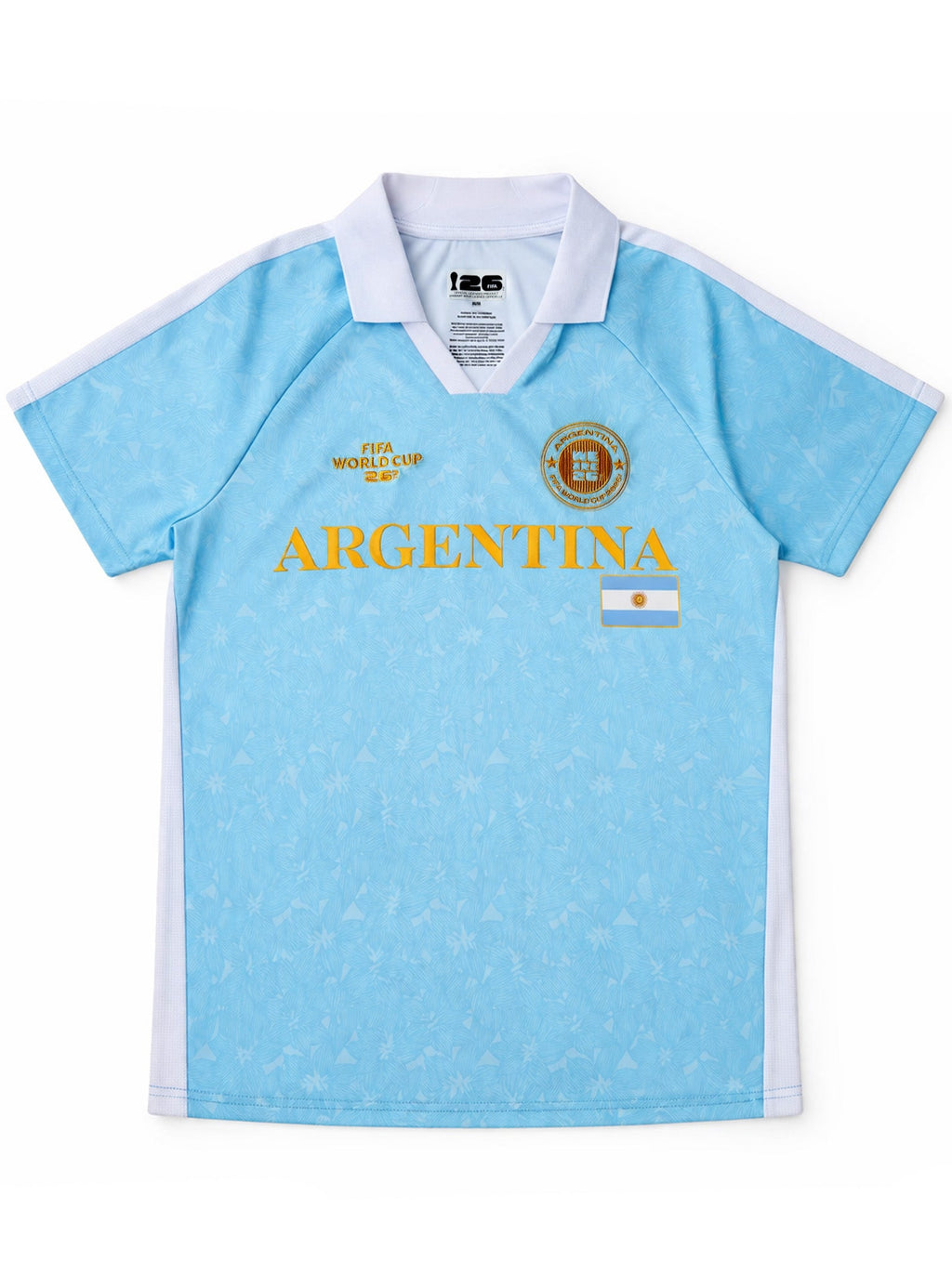 Argentina Collar Soccer Jersey || Chandail Col Argentine