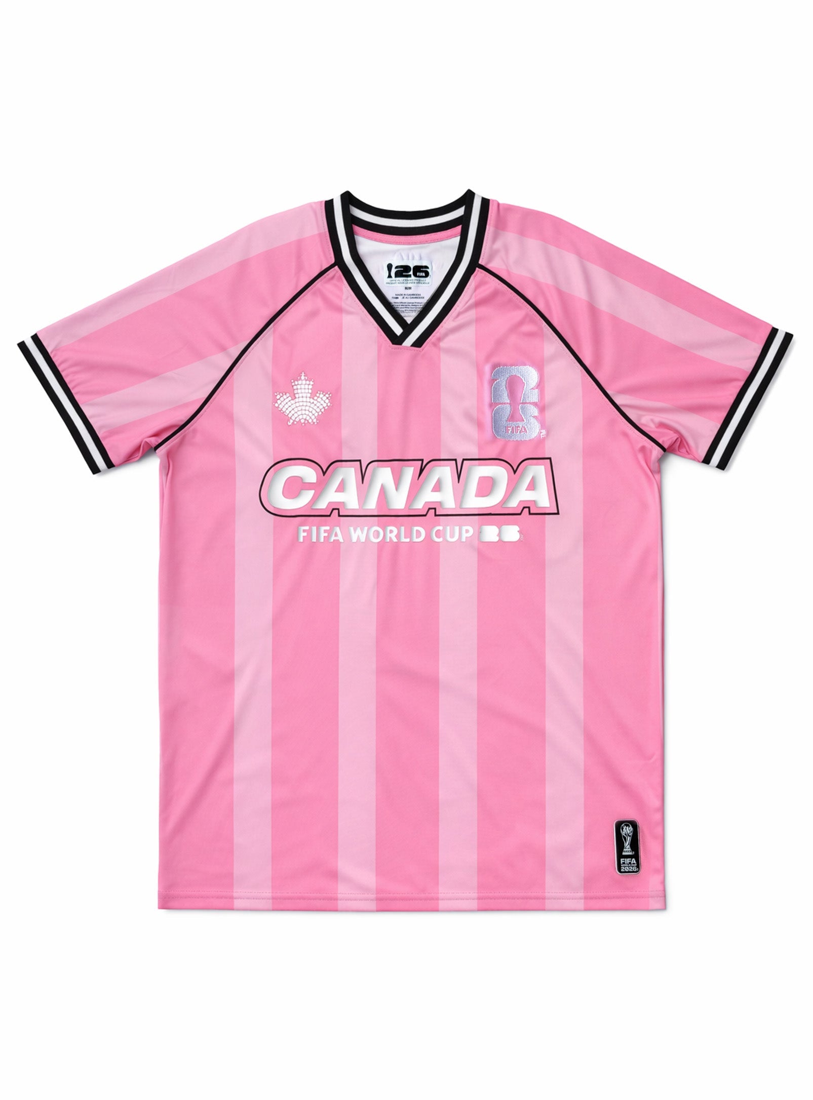 Canada Soccer Jersey || Maillot de Soccer Canada - alternate angle