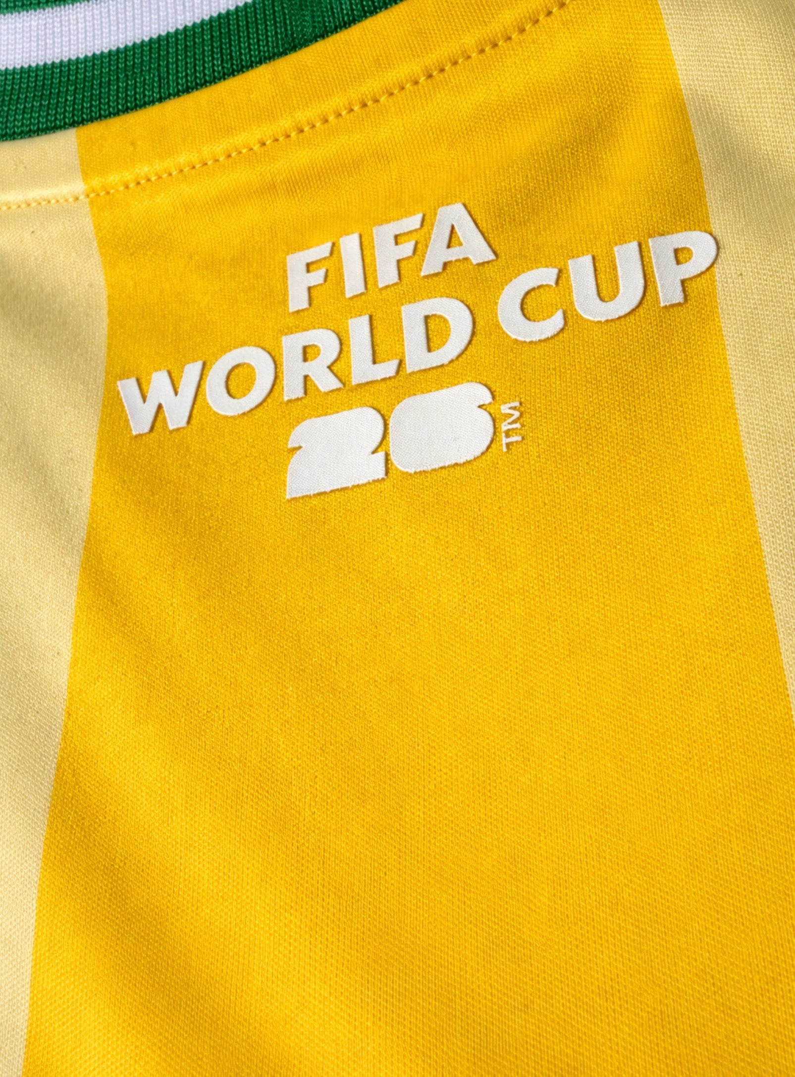 Brasil Soccer Jersey||Maillot de Soccer Brsil - detail