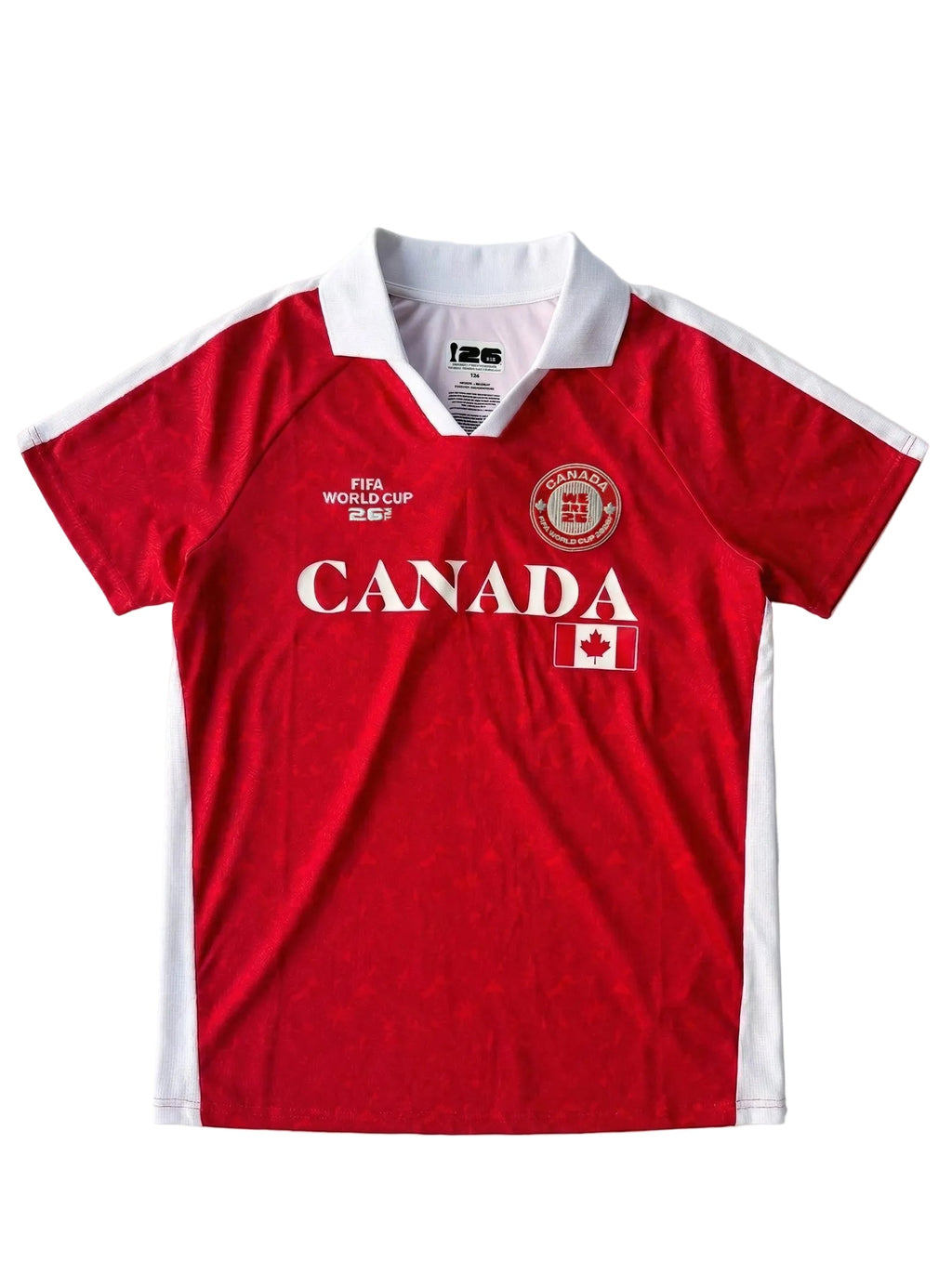 Canada Collar Soccer Jersey || Chandail Col Canada