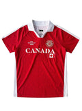 Canada Collar Soccer Jersey || Chandail Col Canada - alternate angle
