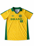 Brasil Collar Soccer Jersey || Chandail Col Brsil - alternate angle