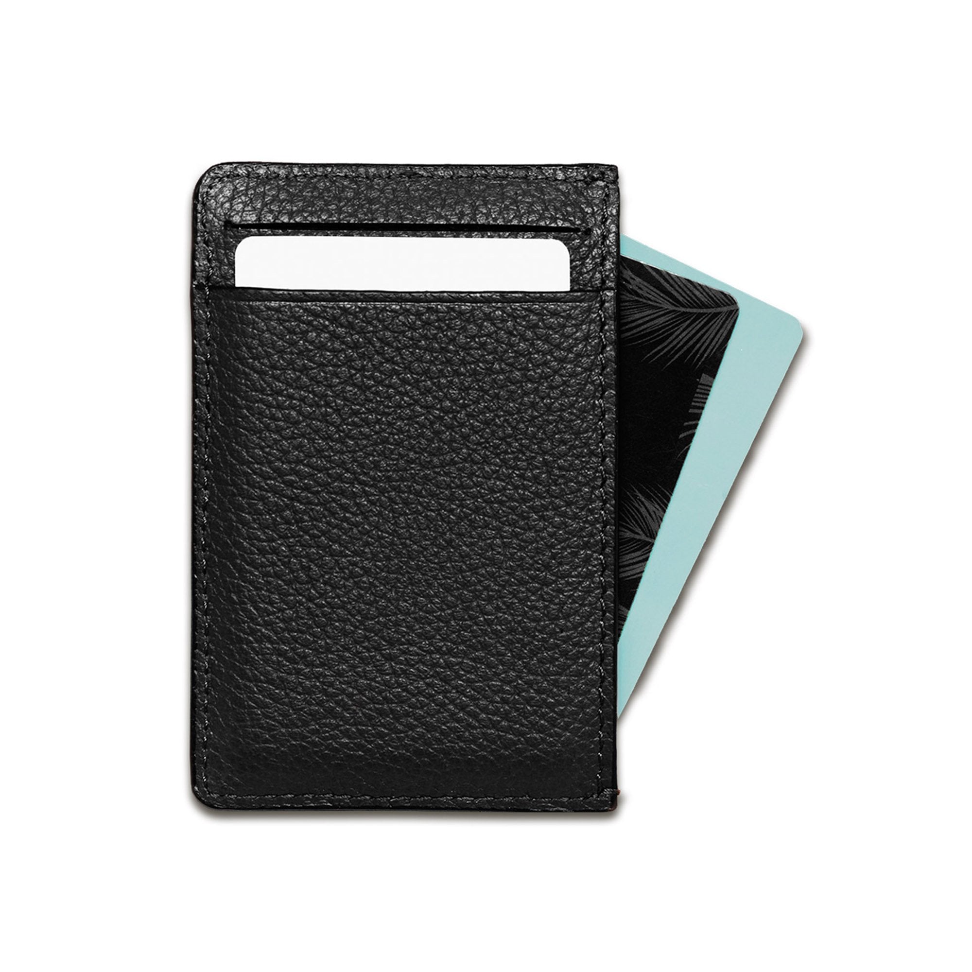Woolnut Leather Card Holder, Leather - detail