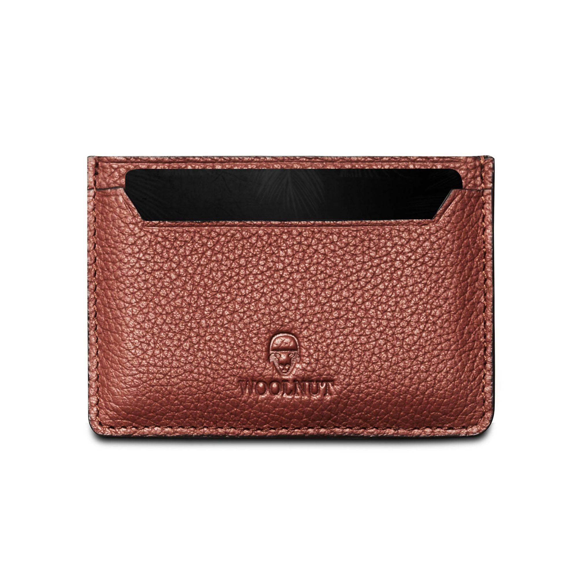 Woolnut Leather Card Holder, Leather