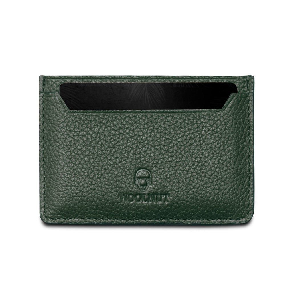 Woolnut Leather Card Holder, Leather
