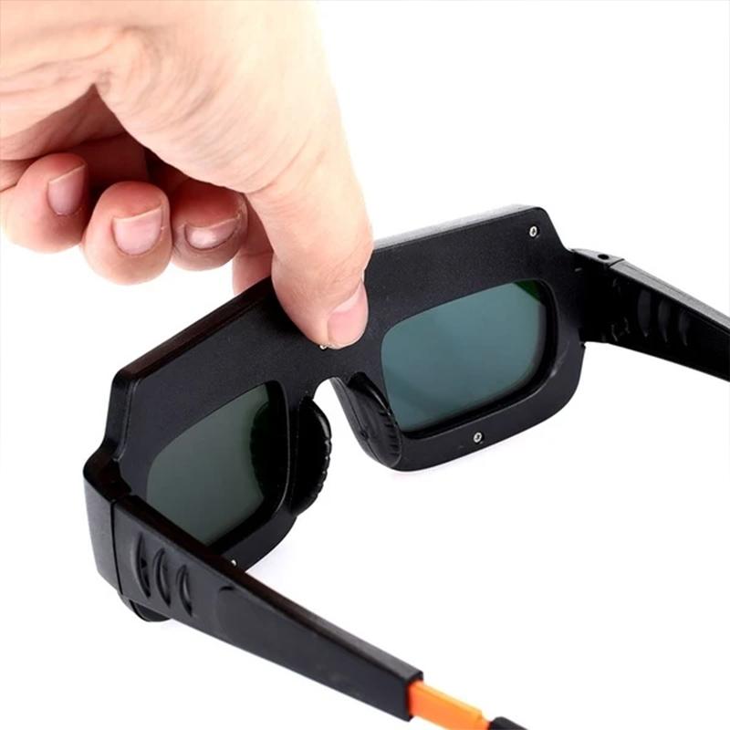 Auto Diimable Welding Glasses - alternate angle