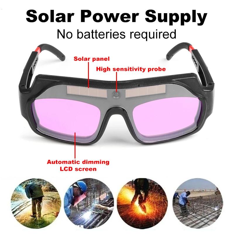 Auto Diimable Welding Glasses - alternate angle