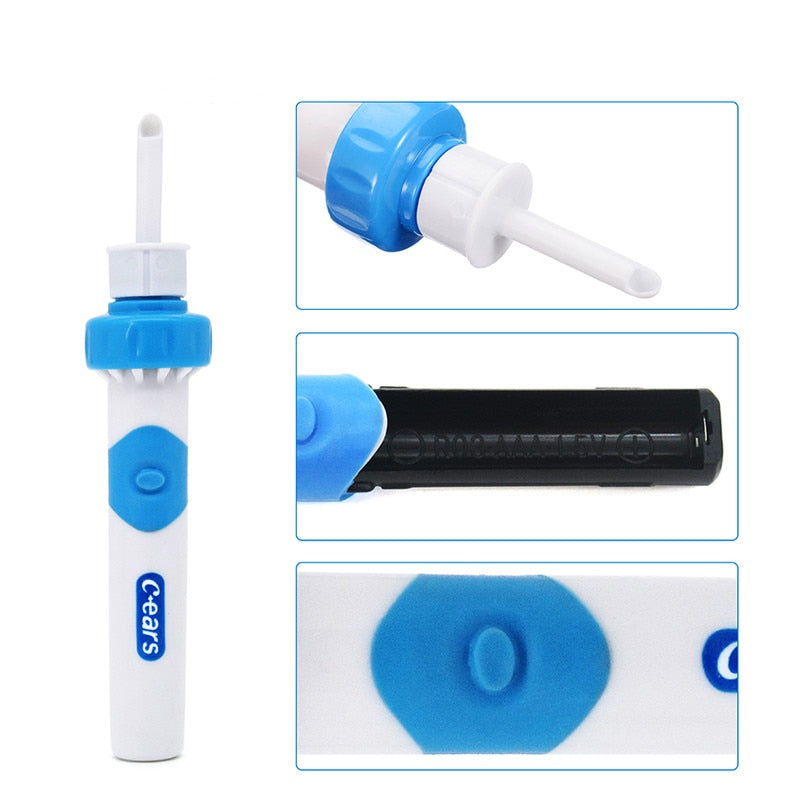Electric ear wax remover - detail