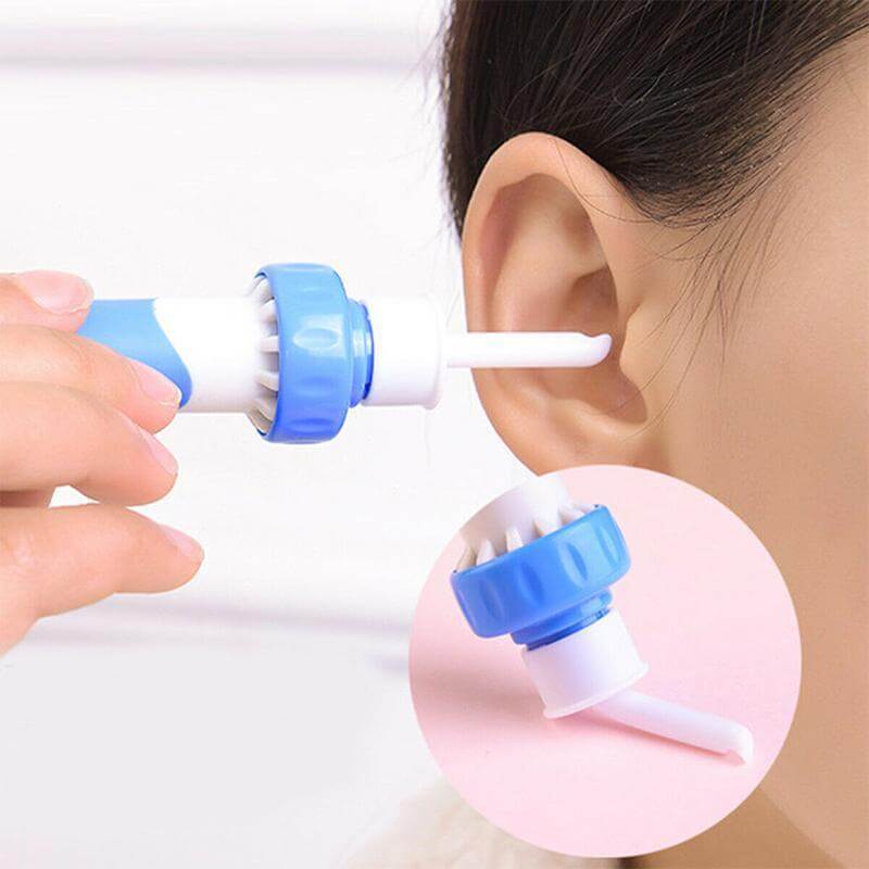 Electric ear wax remover - alternate angle