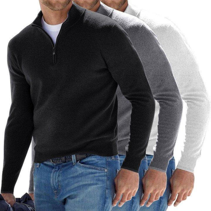 Basic Cashmere Sweater - detail