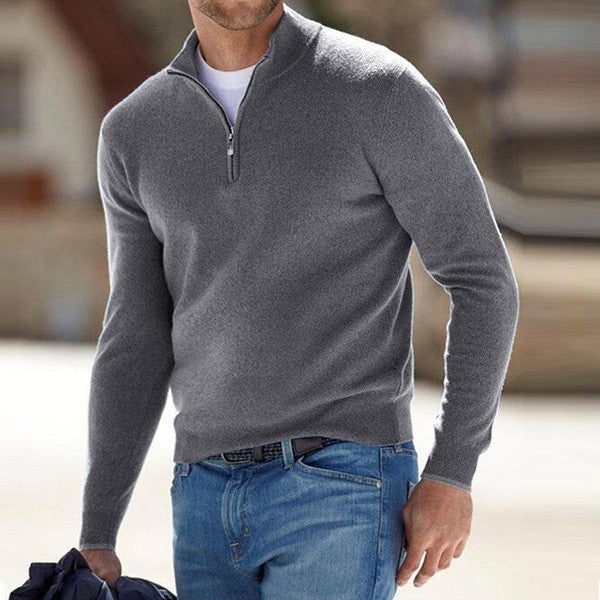 Basic Cashmere Sweater - detail