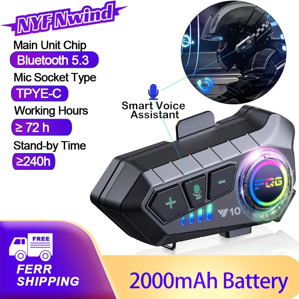 Bluetooth For Motorcycle Helmet - detail