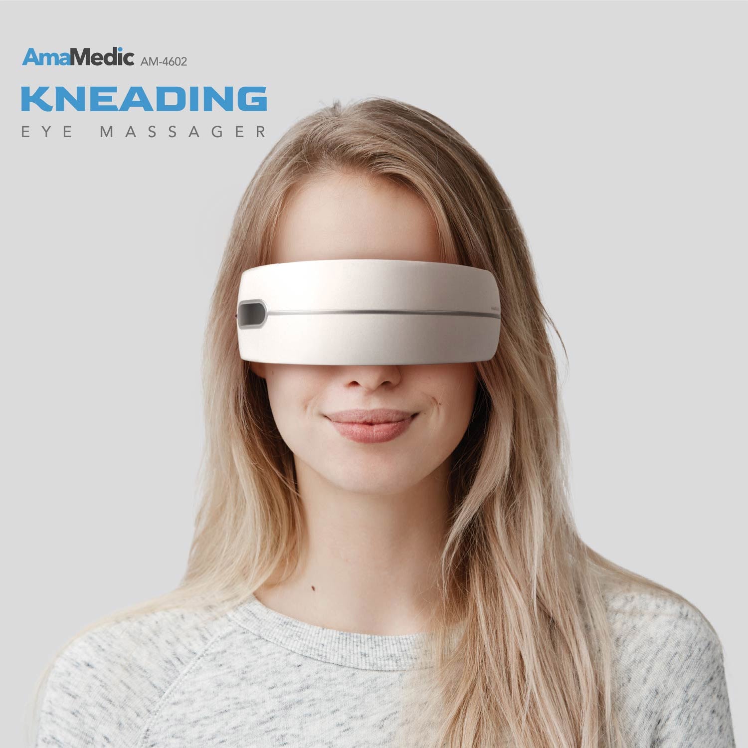 AmaMedic AM-4602 Kneading Eye Massager, Massage, Massager - alternate angle