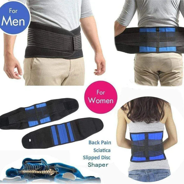 Back Support Brace for Lower Back & Lumbar Pain - alternate angle