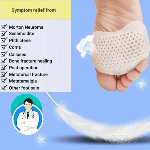 Breathable Metatarsal Pads - Set of 2 - alternate angle