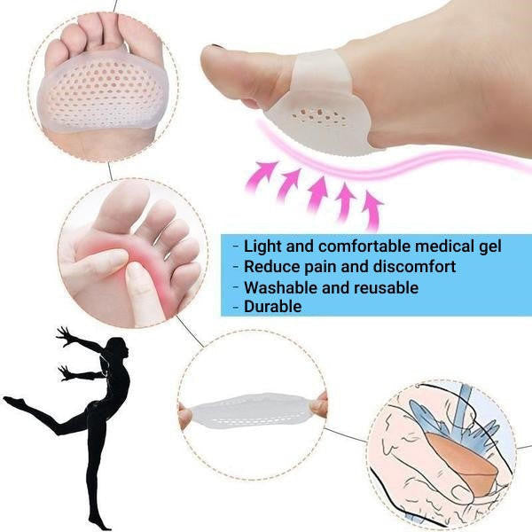 Breathable Metatarsal Pads - Set of 2 - detail