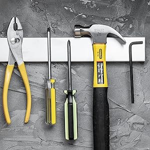 14 Inch Magnetic Knife And Tools Holder - alternate angle