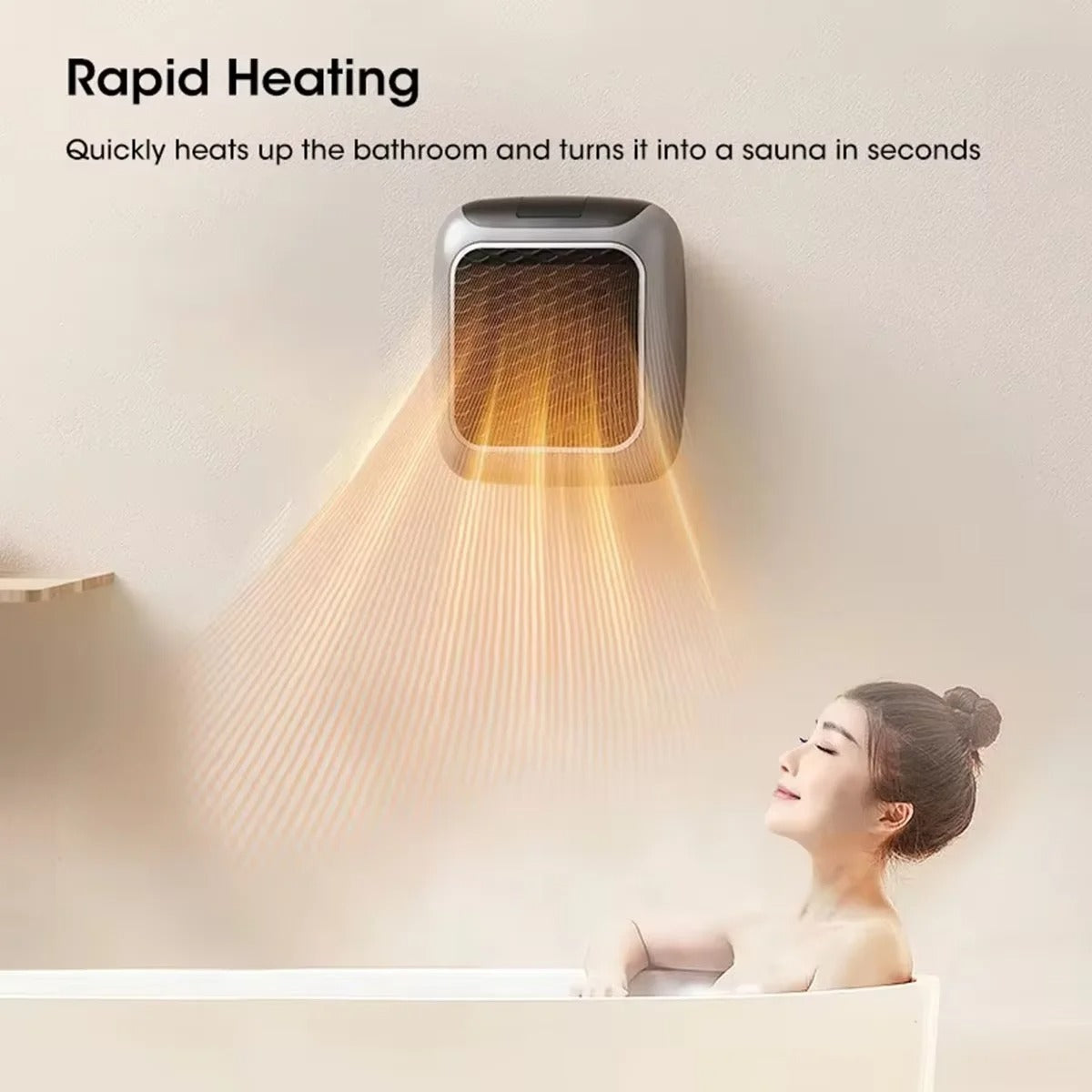 Electric Portable Mini Heater - detail