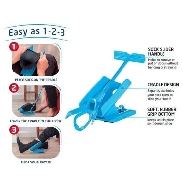 Easy on, Easy off Compression Sock Aid Kit - detail